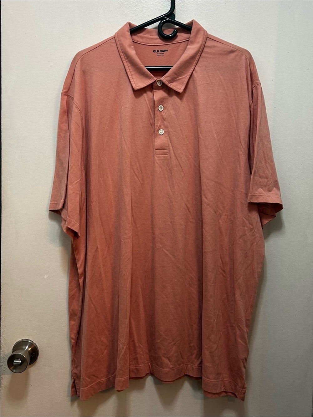 Old Navy Men's Polo - Rose Clay